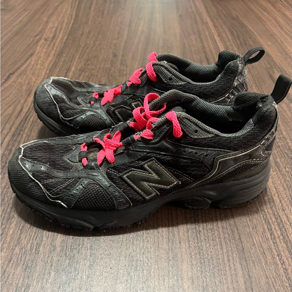 New Balance 461 Shoes Women's Black Pink All Terrain Trail Sneakers 9